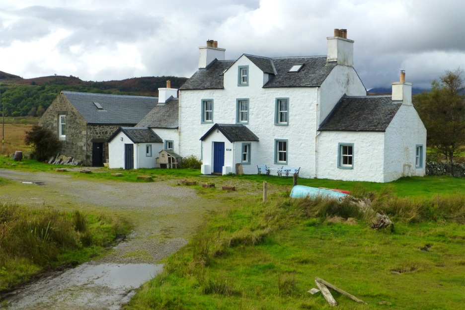 House at Grasspoint, Isle of Mull, Scotland